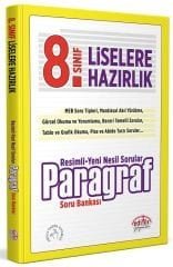 Editör 8. Sınıf LGS Resimli Paragraf Soru Bankası Editör Yayınları