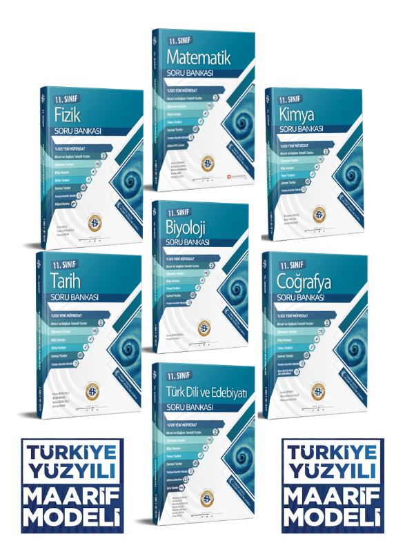 Sarmal 2027 11.Sınıf Tüm Dersler %100 Yeni Müfredat 7 Kitap Bağlam Temelli Testler Soru Bankası Seti - Bilgi Sarmal Yayınları kitap kapağı