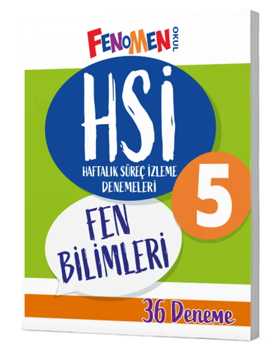 Fenomen Okul Yayınları 5. Sınıf HSİ Fen Bilimleri Denemeleri - FENOMEN OKUL YAYINLARI kitap kapağı
