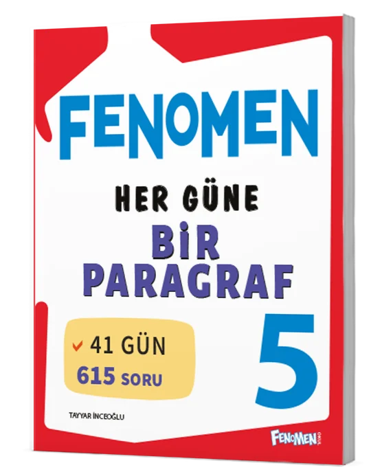 Fenomen Okul Yayınları 5. Sınıf Her Güne Bir Paragraf - FENOMEN OKUL YAYINLARI kitap kapağı
