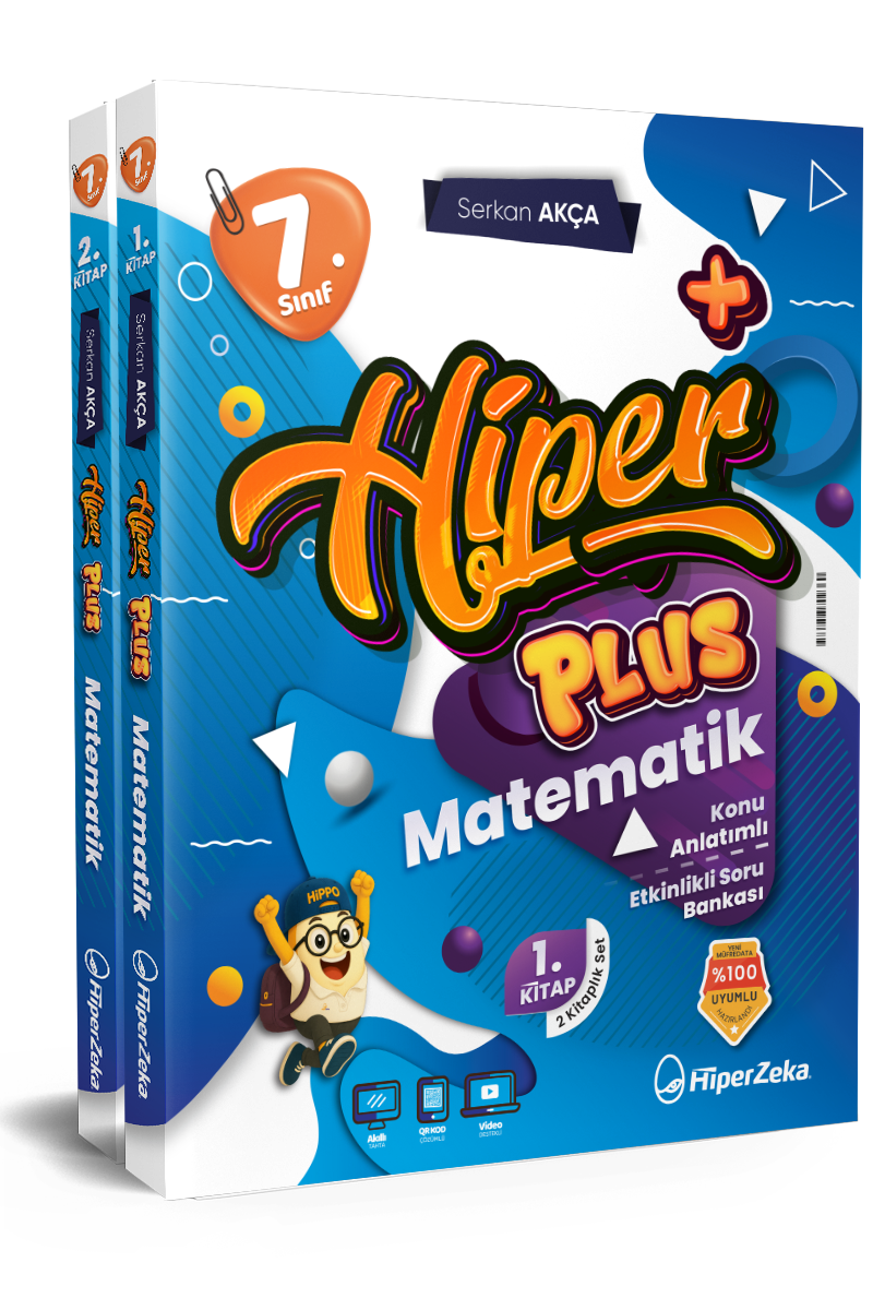 Hiper Zeka 2027 7. Sınıf Hiper Plus Matematik Konu Anlatımlı Etkinlikli Soru Bankası - HİPER ZEKA YAYINLARI kitap kapağı