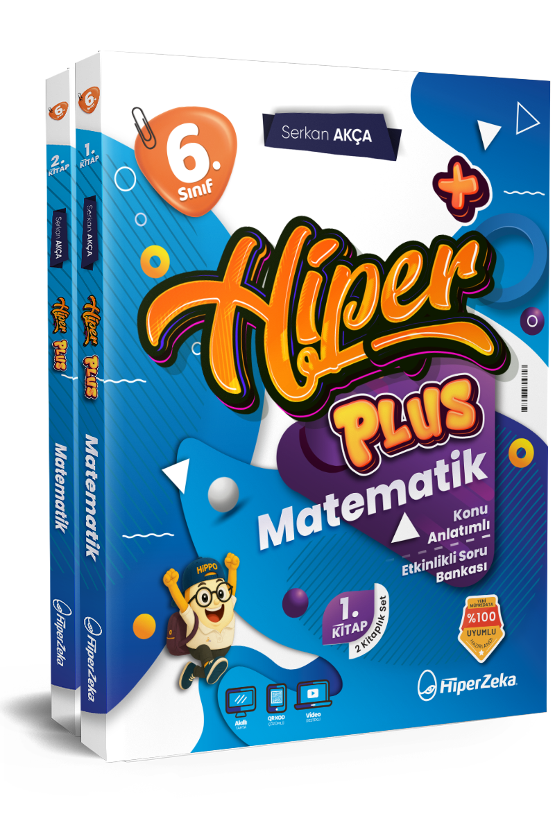 Hiper Zeka 2027 6. Sınıf Hiper Plus Matematik Konu Anlatımlı Etkinlikli Soru Bankası - HİPER ZEKA YAYINLARI kitap kapağı