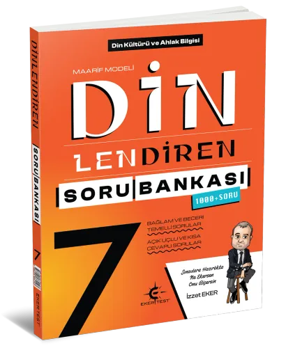 Eker Test 7. Sınıf Dinlendiren Din Kültürü ve Ahlak Bilgisi Soru Bankası - Eker Test Yayınları kitap kapağı