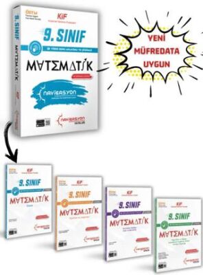 Navigasyon Yayınları 9. Sınıf Matematik Kademeli İlerleme Fasikülleri - Navigasyon Yayınları kitap kapağı