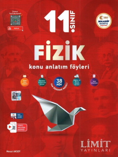 Limit Yayınları 11. Sınıf Fizik Konu Anlatım Föyleri - Limit Yayınları kitap kapağı