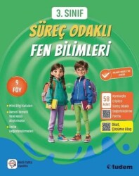 Tudem Yayınları 3. Sınıf Süreç Odaklı Fen Bilimleri - Tudem Yayınları kitap kapağı