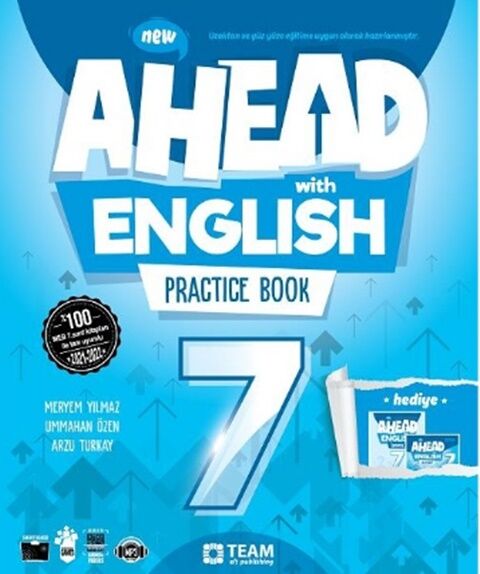 Team ELT Publishing 7. Sınıf Ahead With English Practice Book - Team Elt Publishing kitap kapağı