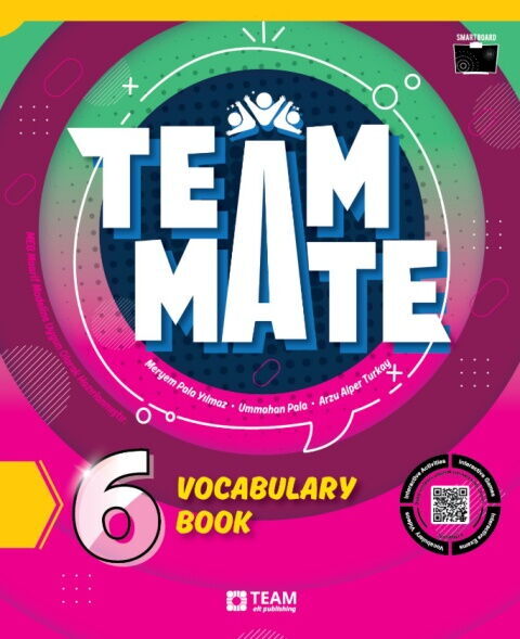 Team ELT Publishing 6. Sınıf TeamMate Vocabulary Book - Team Elt Publishing kitap kapağı