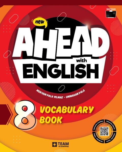 Team ELT Publishing 8. Sınıf Ahead with English Vocabulary Book - Team Elt Publishing kitap kapağı