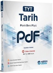 Eğitim Vadisi YKS TYT Tarih PDF Planlı Ders Föyü Video Çözümlü Eğitim Vadisi Yayınları
