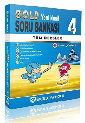 Mutlu Yayıncılık 4. Sınıf Gold Yeni Nesil Soru Bankası - Mutlu Yayıncılık kitap kapağı