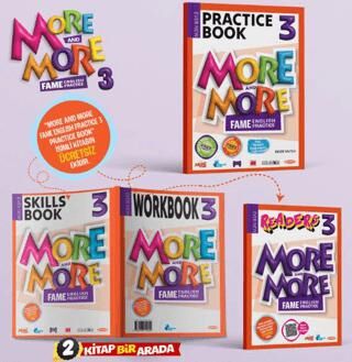 Kurmay ELT 3. Sınıf More and More Practice Book + Workbook + Skills Book + Readers - Kurmay ELT kitap kapağı
