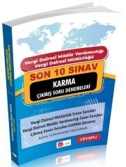 Akfon 2026 Vergi Dairesi Müdürlüğü ve Yardımcılığı Son 10 Sınav Çıkmış Soru Denemeleri Cevaplı Akfon Yayınları