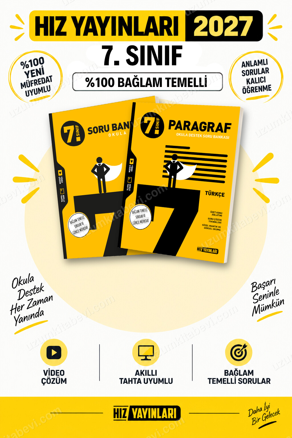 Hız Yayınları 2027 7. Sınıf Sosyal Bilgiler-Paragraf Maarif Yeni Müfredat Soru Bankası Seti - Hız Yayınları kitap kapağı