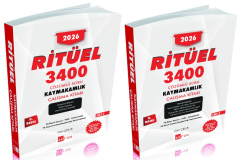 Akfon 2026 Kaymakamlık RİTÜEL 3400 Soru Bankası Çözümlü 2 Cilt 8. Baskı - Can Çelik Akfon Yayınları