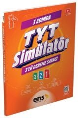 ENS Yayınları YKS TYT 3 Adımda Simülatör 3 lü Deneme Sayacı Çözümlü ENS Yayınları