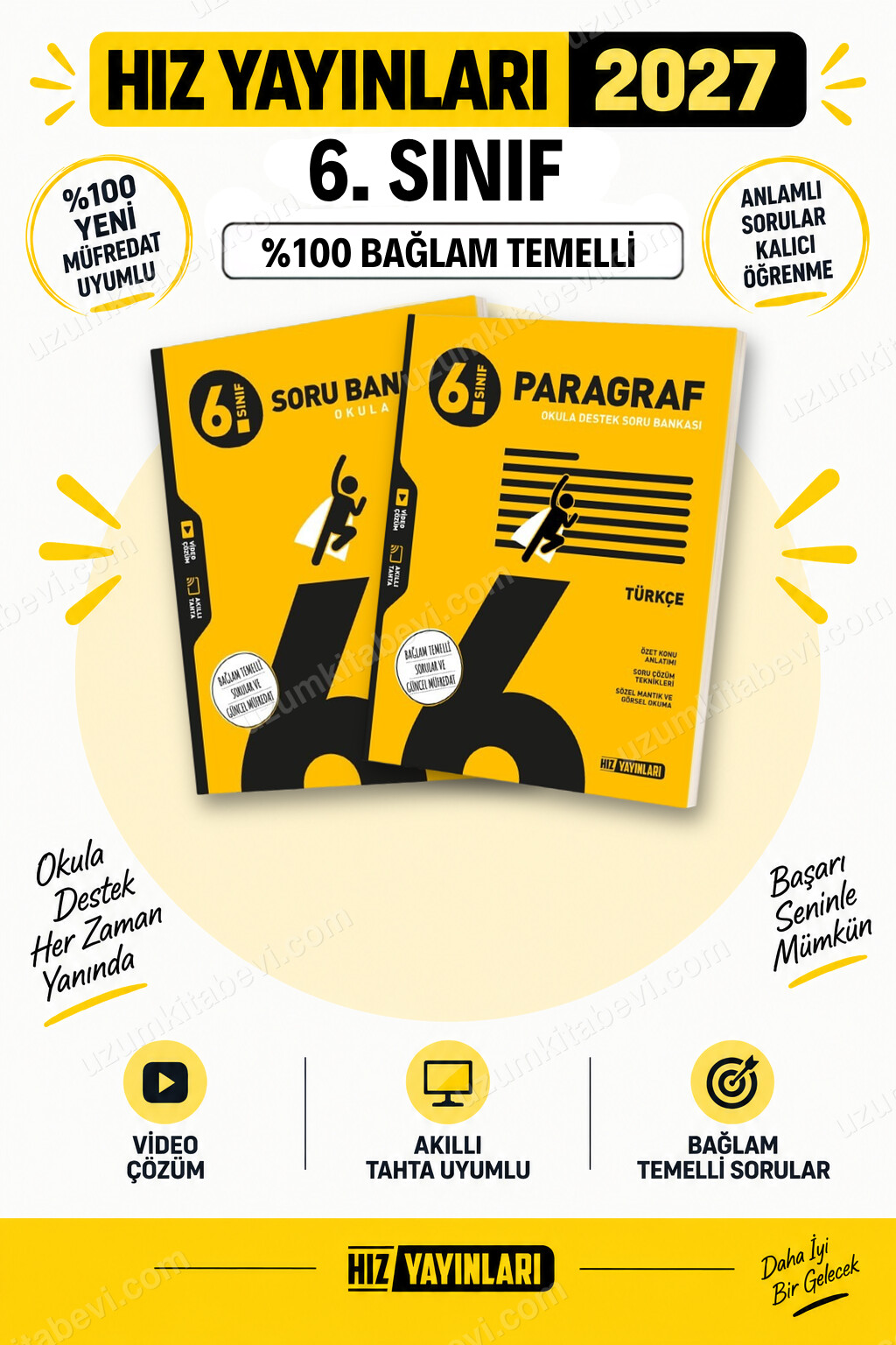 Hız Yayınları 2027 6. Sınıf Sosyal Bilgiler-Paragraf Maarif Yeni Müfredat Soru Bankası Seti - Hız Yayınları kitap kapağı