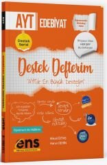 ENS Yayınları YKS AYT Türk Dili ve Edebiyatı Destek Defterim Destek Serisi ENS Yayınları