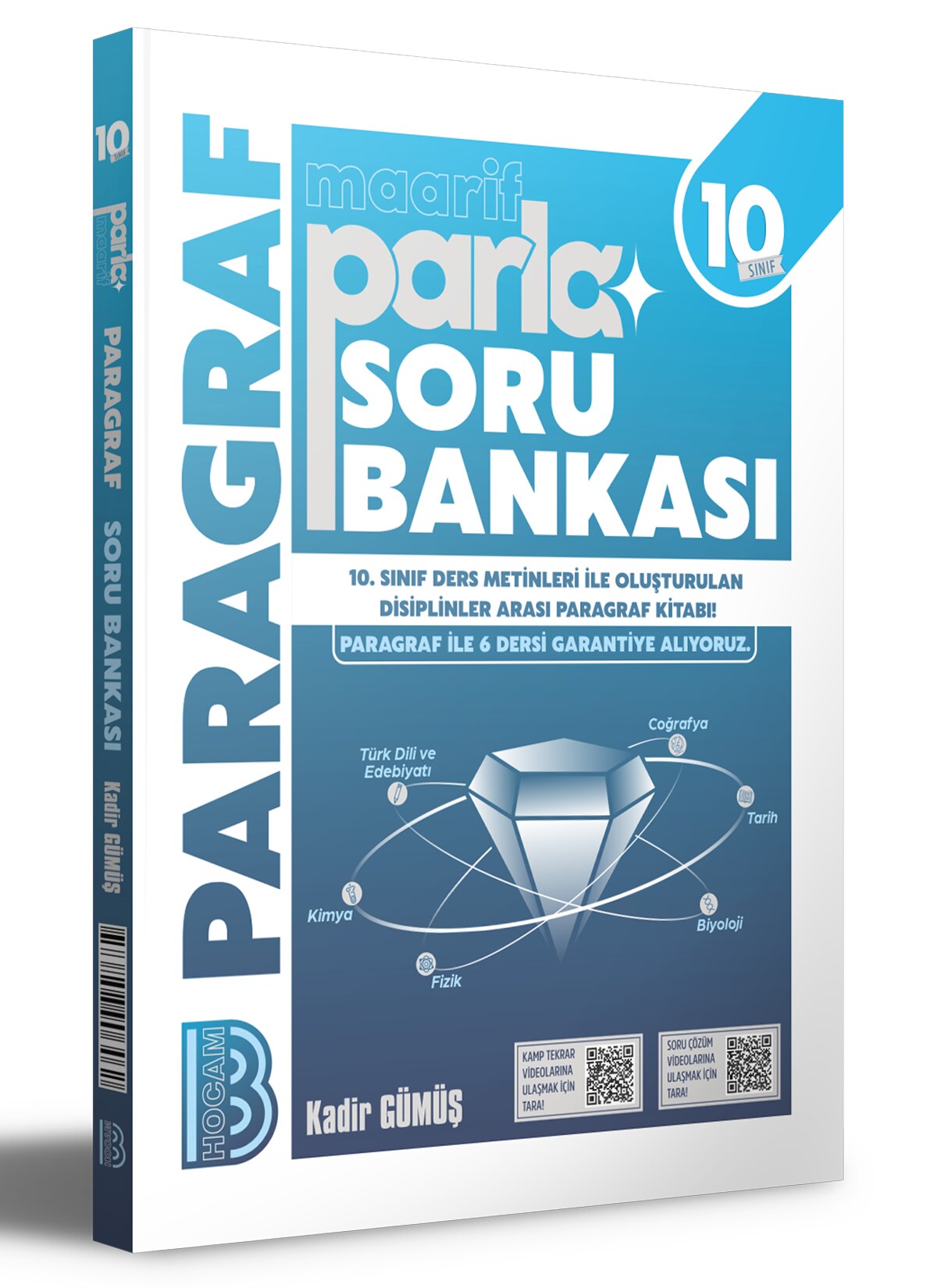 Benim Hocam Yayınları PARLA 10. Sınıf Maarif Paragraf Soru Bankası - Benim Hocam Yayınları kitap kapağı