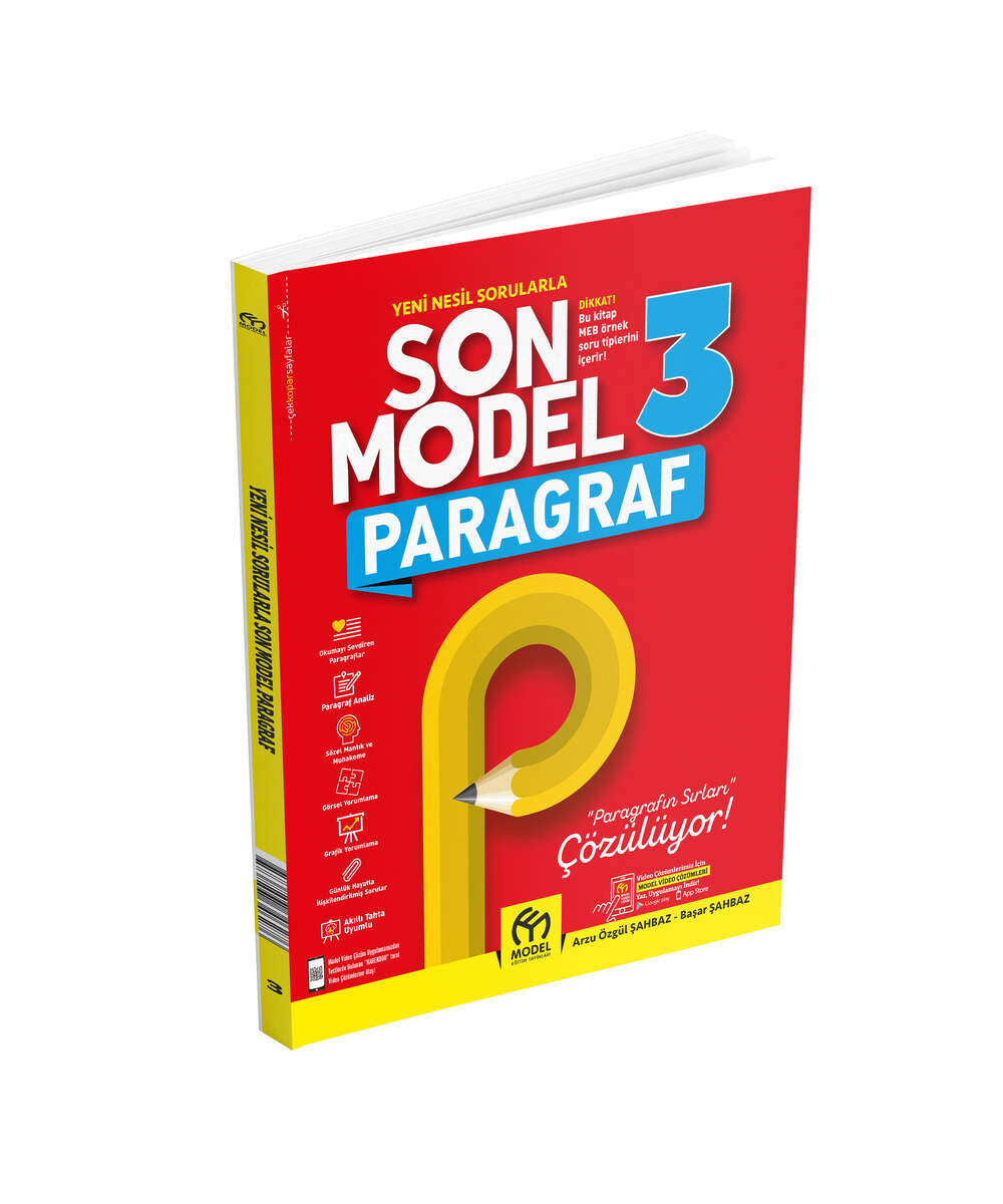 Model Eğitim Yayınları 3. Sınıf Son Model Paragraf Soru Bankası - Model Eğitim Yayınları kitap kapağı