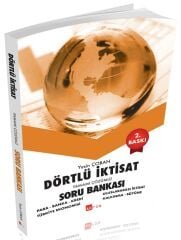 Akfon KPSS A Grubu Dörtlü İktisat Soru Bankası Çözümlü 2. Baskı - Yasin Çoban Akfon Yayınları