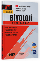 ENS Yayınları YKS AYT Biyoloji Destek Soru Bankası ENS Yayınları