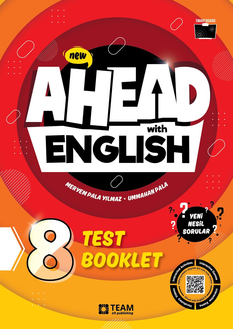 Team ELT Publishing 8. Sınıf Ahead with English 8 Test Booklet - Team Elt Publishing kitap kapağı