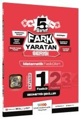 Etkili Matematik 5. Sınıf Matematik Fasikülleri-1 Geometrik Şekiller Fark Yaratan Serisi Etkili Matematik Yayınları
