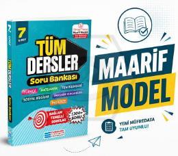 Evrensel Yayınları 7. Sınıf Tüm Dersler Soru Bankası (Maarif Modeli) - Evrensel Yayınları kitap kapağı