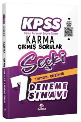 Yediiklim Yayınları 2026 KPSS Seçki Karma Çıkmış Sorular Tamamı PDF Çözümlü 7 Deneme Sınavı - Yediiklim Yayınları kitap kapağı