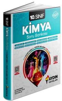 Aydın Yayınları 10. Sınıf Kimya Konu Özetli Soru Bankası - Aydın Yayınları kitap kapağı
