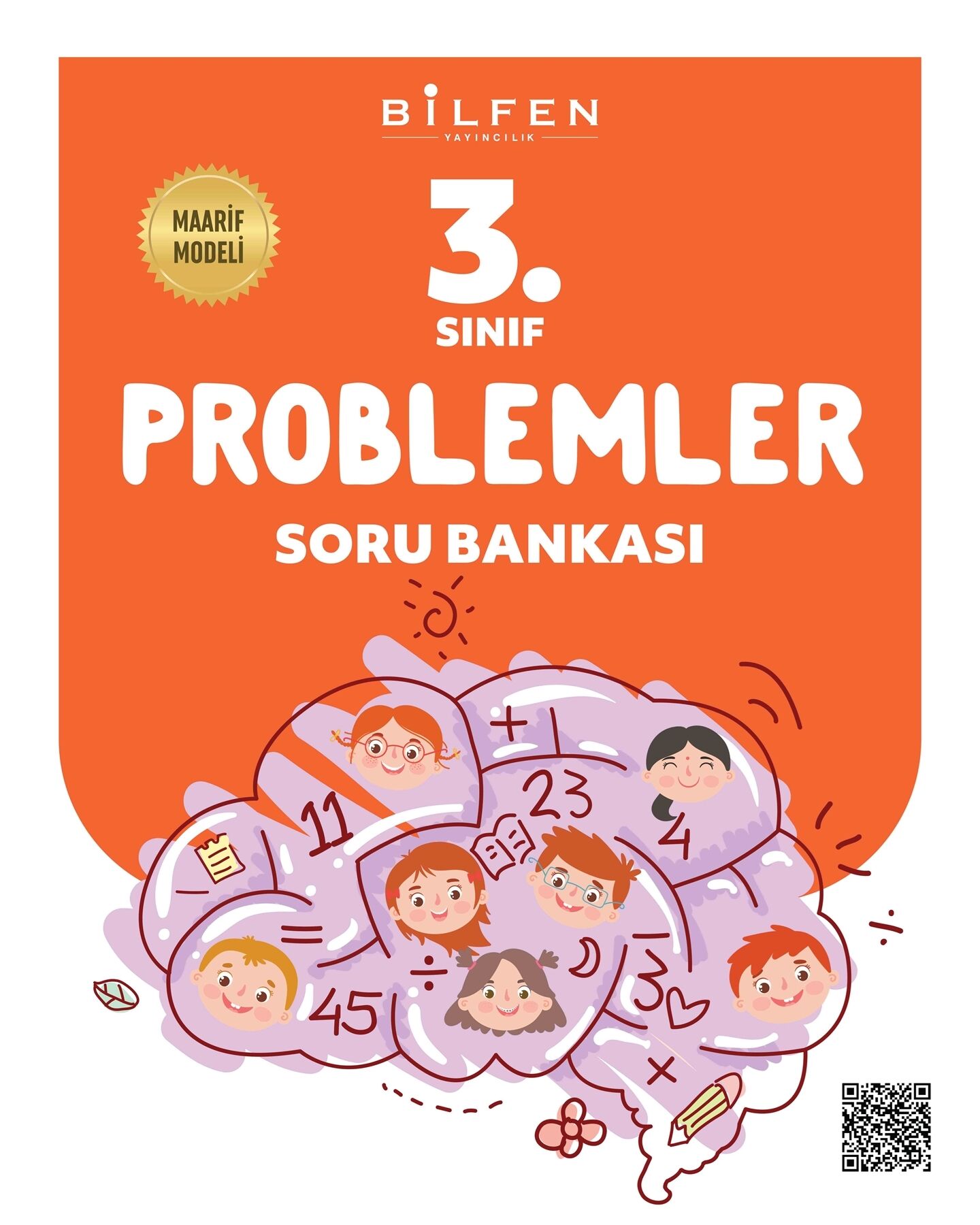 Bilfen Yayıncılık 3. Sınıf Problemler Soru Bankası - Bilfen Yayıncılık kitap kapağı