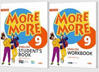 Kurmay ELT 9. Sınıf More and More Student's Book + Workbook - Kurmay ELT kitap kapağı
