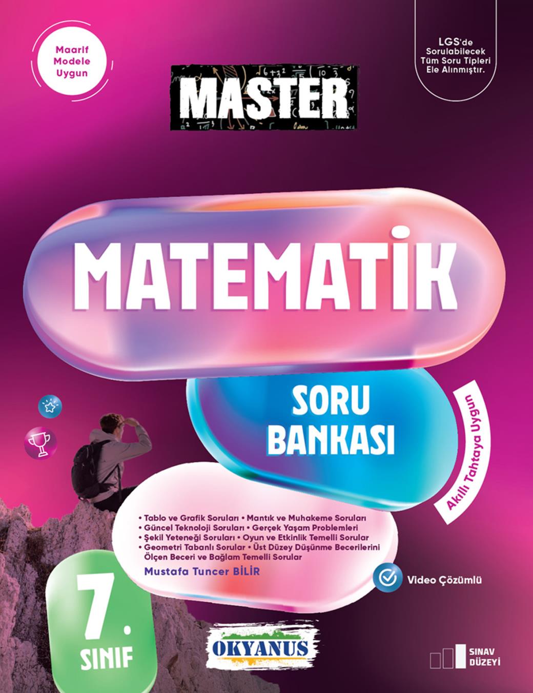 Okyanus Yayıncılık 7. Sınıf Master Matematik Soru Bankası - Okyanus Yayıncılık kitap kapağı