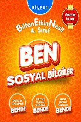 Bilfen Yayıncılık 4. Sınıf Ben Sosyal Bilgiler Soru Bankası - Bilfen Yayıncılık kitap kapağı