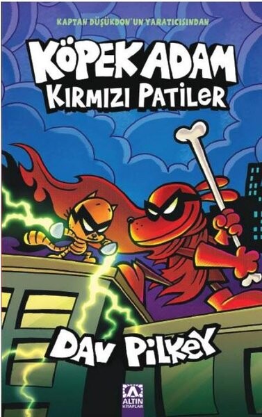 Altın Kitaplar Köpek Adam 12 - Kırmızı Patiler - Altın Kitaplar kitap kapağı