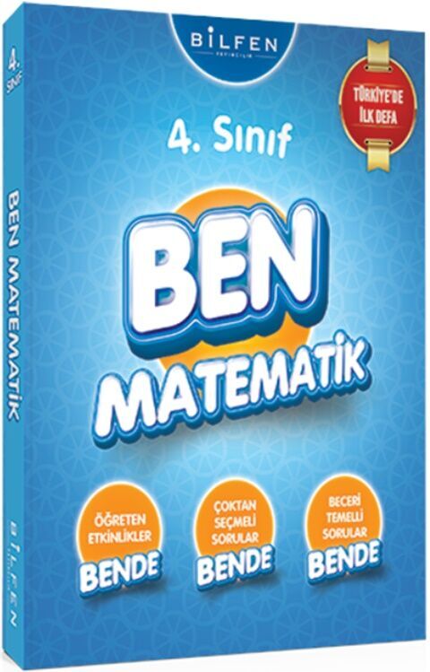 Bilfen Yayıncılık 4. Sınıf Ben Matematik Soru Bankası - Bilfen Yayıncılık kitap kapağı