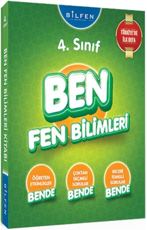 Bilfen Yayıncılık 4. Sınıf Ben Fen Bilimleri Soru Bankası - Bilfen Yayıncılık kitap kapağı