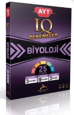 Paraf Yayınları AYT IQ Biyoloji 25 Branş Denemesi - Paraf Yayınları kitap kapağı