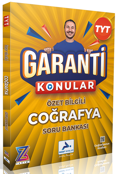 Paraf Yayınları YKS TYT Z Takımı Coğrafyanın Kodları Garanti Konular Soru Bankası - Paraf Yayınları kitap kapağı