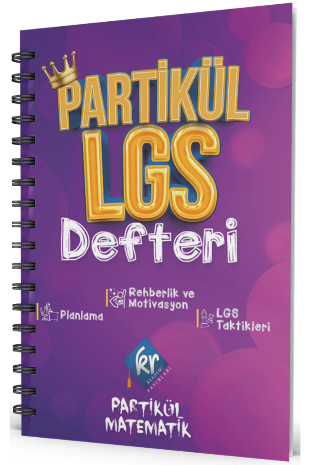 KR Akademi Yayınları Partikül LGS Planlama Defteri - KR Akademi Yayınları kitap kapağı