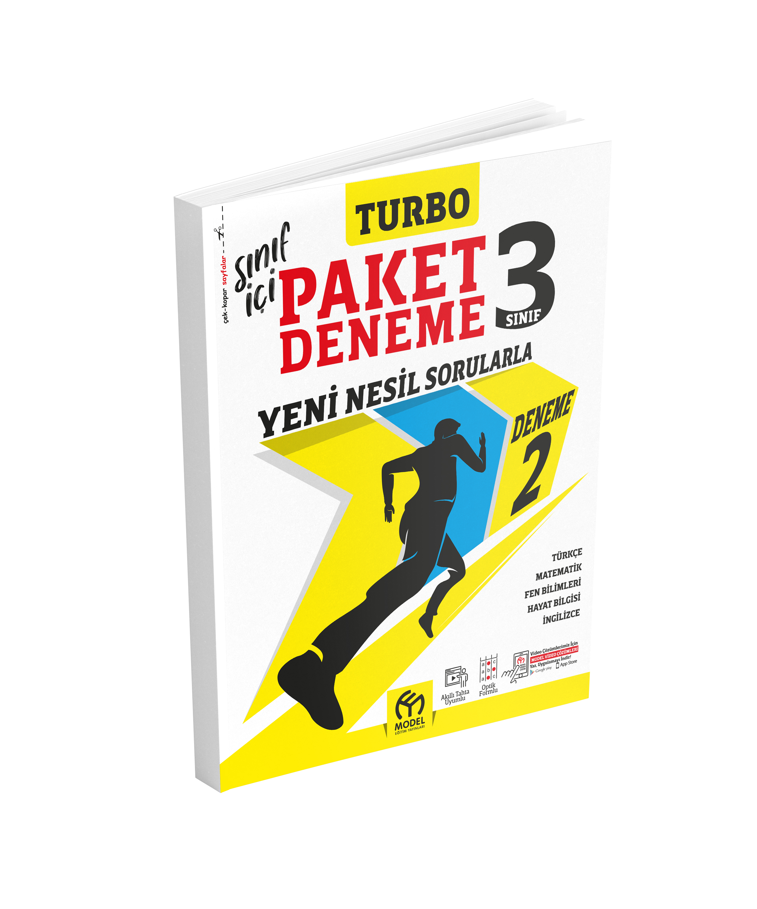 3. Sınıf Turbo Sınıf İçi Süreç Değerlendirme (6 Deneme) - Model Eğitim Yayınları kitap kapağı