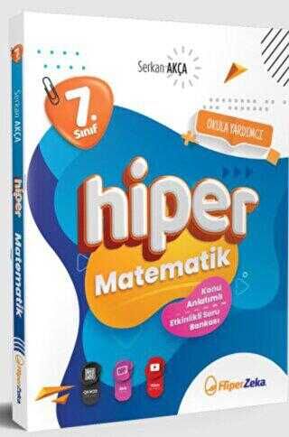 7. Sınıf Matematik Konu Anlatımlı Soru Bankası - HİPER ZEKA YAYINLARI kitap kapağı
