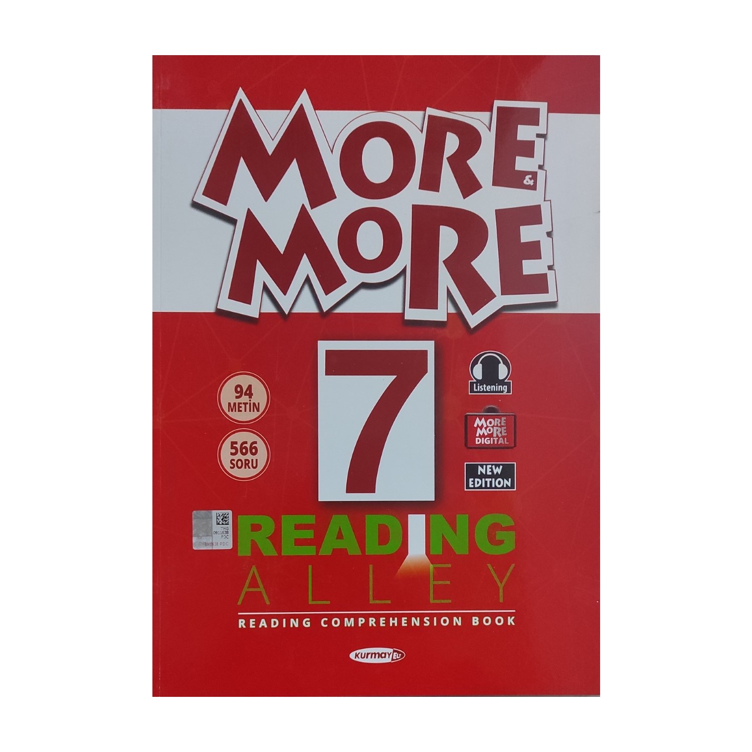 7. Sınıf More and More English Reading Alley - Kurmay Yayınları kitap kapağı