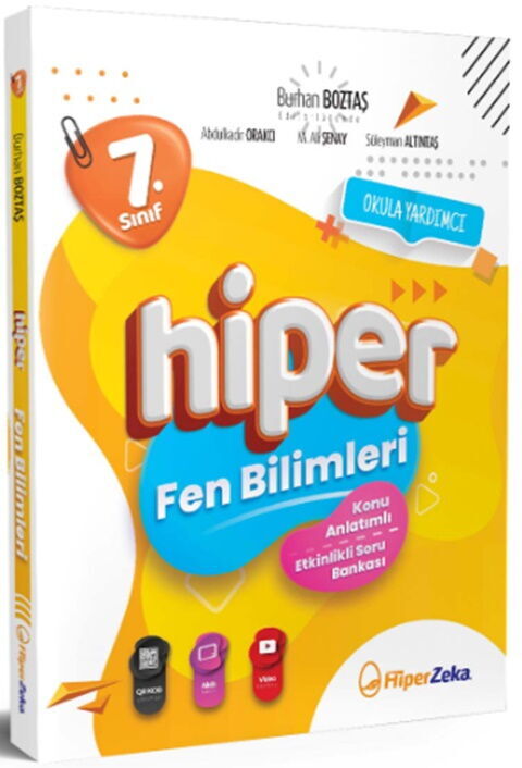 Hiper Zeka Yayınları 7. Sınıf Hiper Fen Bilimleri Konu Anlatımlı Soru Bankası - HİPER ZEKA YAYINLARI kitap kapağı