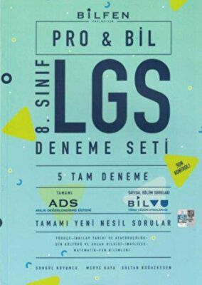 2021 8. Sınıf LGS Probil Deneme Seti - Bilfen Yayıncılık kitap kapağı