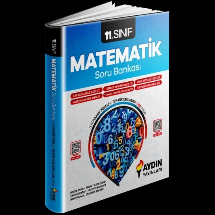 Aydın Yayınları 11. Sınıf Matematik Maarif Model Soru Bankası 2027 - Aydın Yayınları kitap kapağı