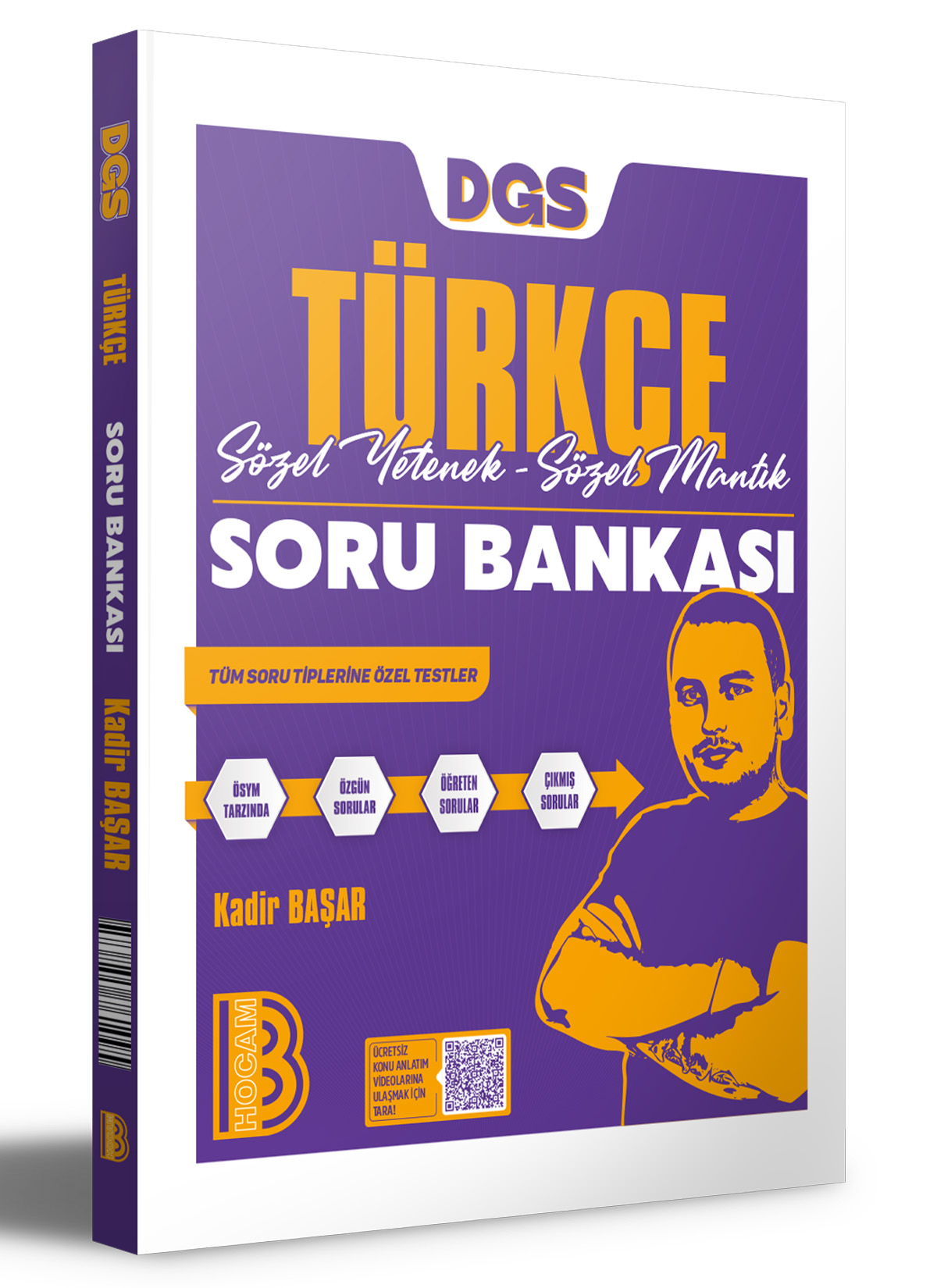 2026 DGS Türkçe Sözel Yetenek - Sözel Mantık Soru Bankası - Benim Hocam Yayınları kitap kapağı