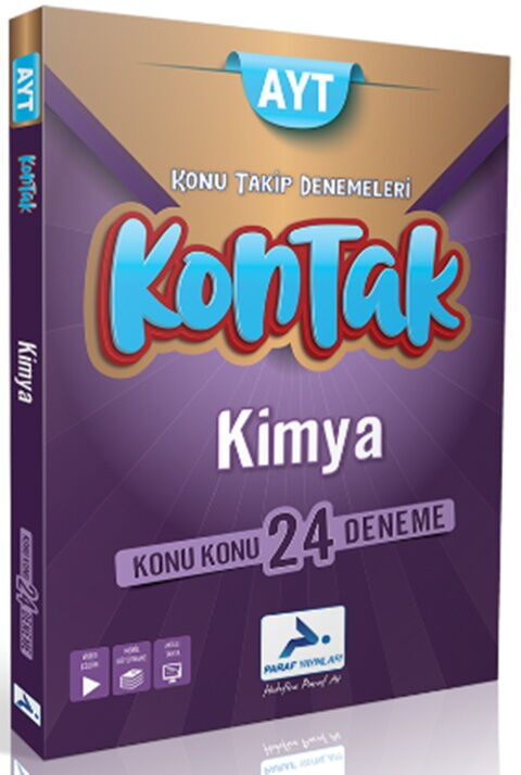 Paraf Yayınları AYT Kimya Kontak Konu Takip Denemeleri - Paraf Yayınları kitap kapağı