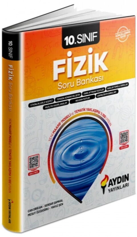 Aydın Yayınları 10. Sınıf Fizik Soru Bankası - Aydın Yayınları kitap kapağı